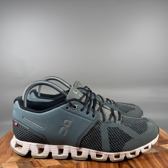 On Running Shoes - ON Running Cloud X  Women's Running Shoes Sz 8.5 Blue Grey Athletic